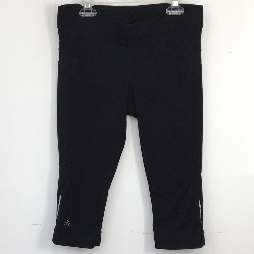 Athlete Athletic Knee Length Capri Knickers Black Size S GREAT Condition